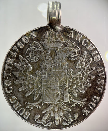 1780 Austria One Thaler Silver Coin | Fine Collectable Grade