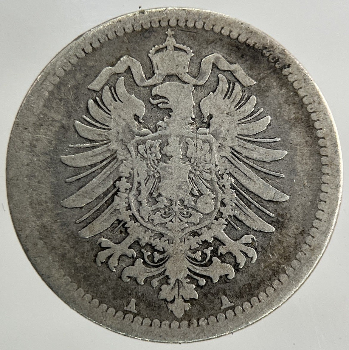 1876 Germany 50 Pfennig Silver Coin | Collectable Grade
