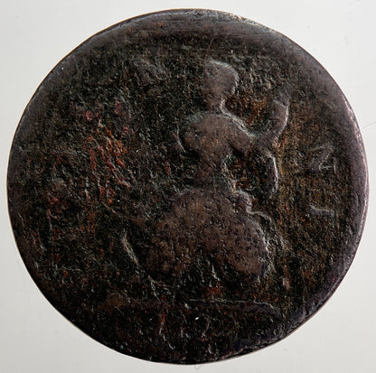1722 George I 1st Farthing Coin | Collectable Grade | a5072