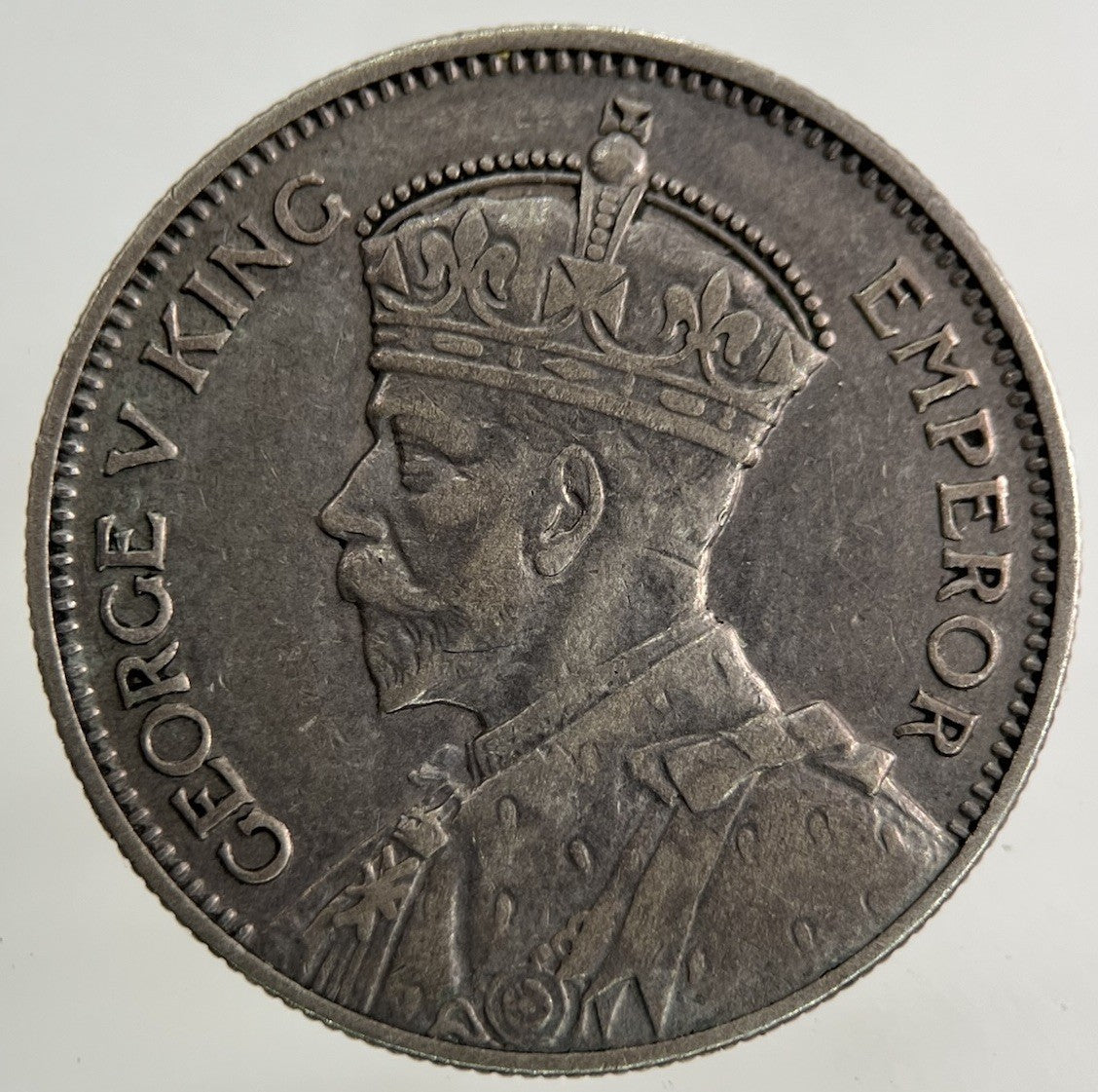 1934 New Zealand One Shilling Silver Coin | Very High Grade