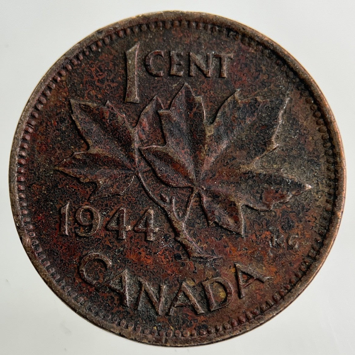 1944 Canada One Cent Coin | Fine Collectable Grade