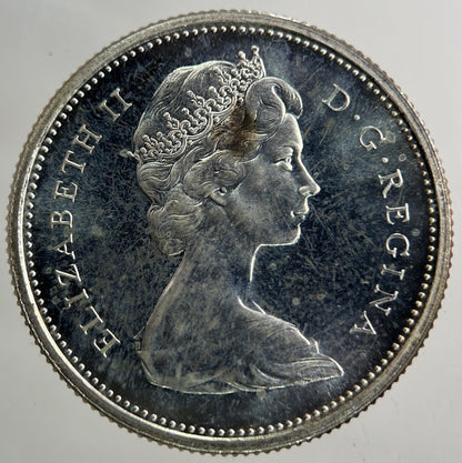 1965 Canada 25 Cents Silver Coin | Very High Grade