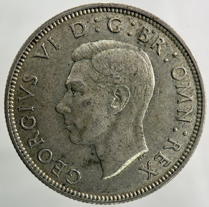1937 George VI Florin Silver Coin | Fine Collectable Grade