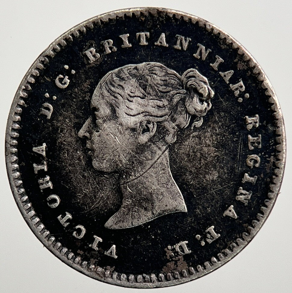 1838 Victoria Maundy Two - Pence Silver Coin | Fine Collectable Grade