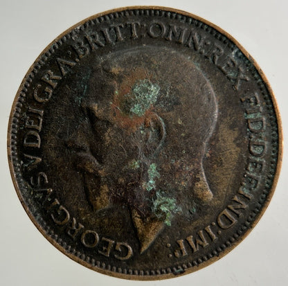 1923 George V Farthing Coin | Collectable Grade