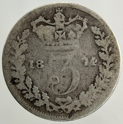 1874 Victoria Threepence Silver Coin | Collectable Grade