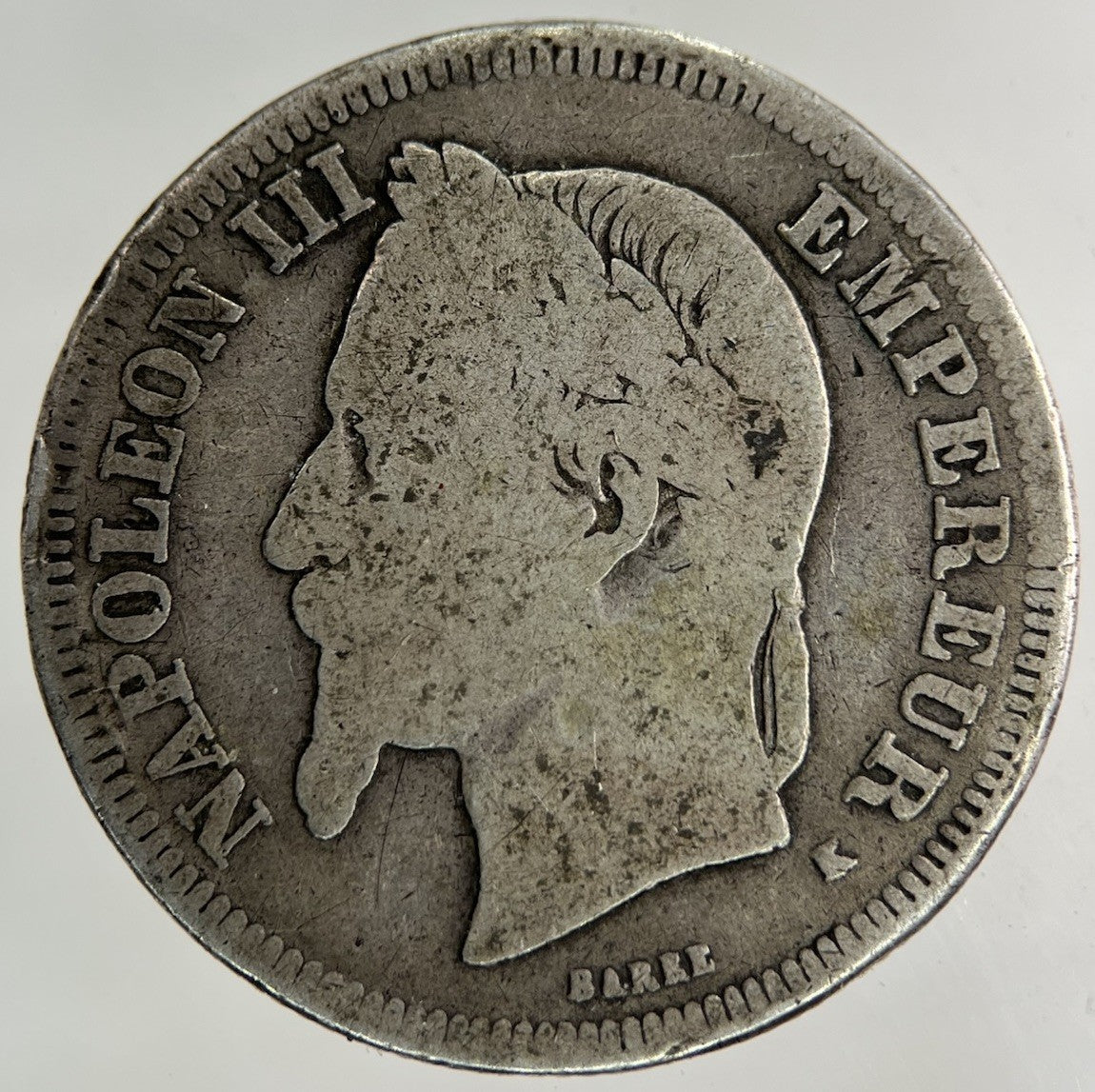 1866 France 2 Francs Silver Coin | Collectable Grade