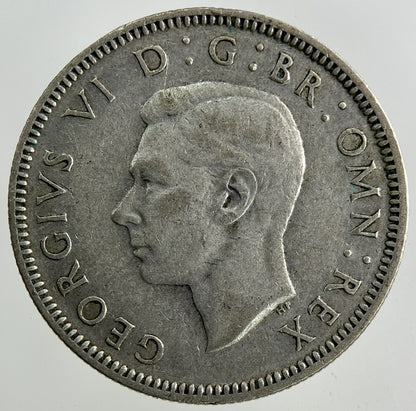 1943 George VI Shilling Silver Coin | Fine Collectable Grade
