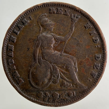 1835 William IV Farthing Coin | Collectable Grade