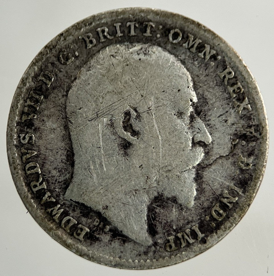 1907 Edward VII Threepence Silver Coin | Collectable Grade