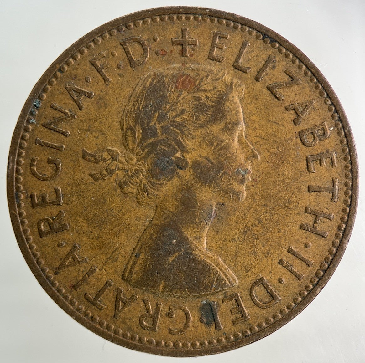 1961 Elizabeth II 2nd One Penny Coin | Fine Collectable Grade
