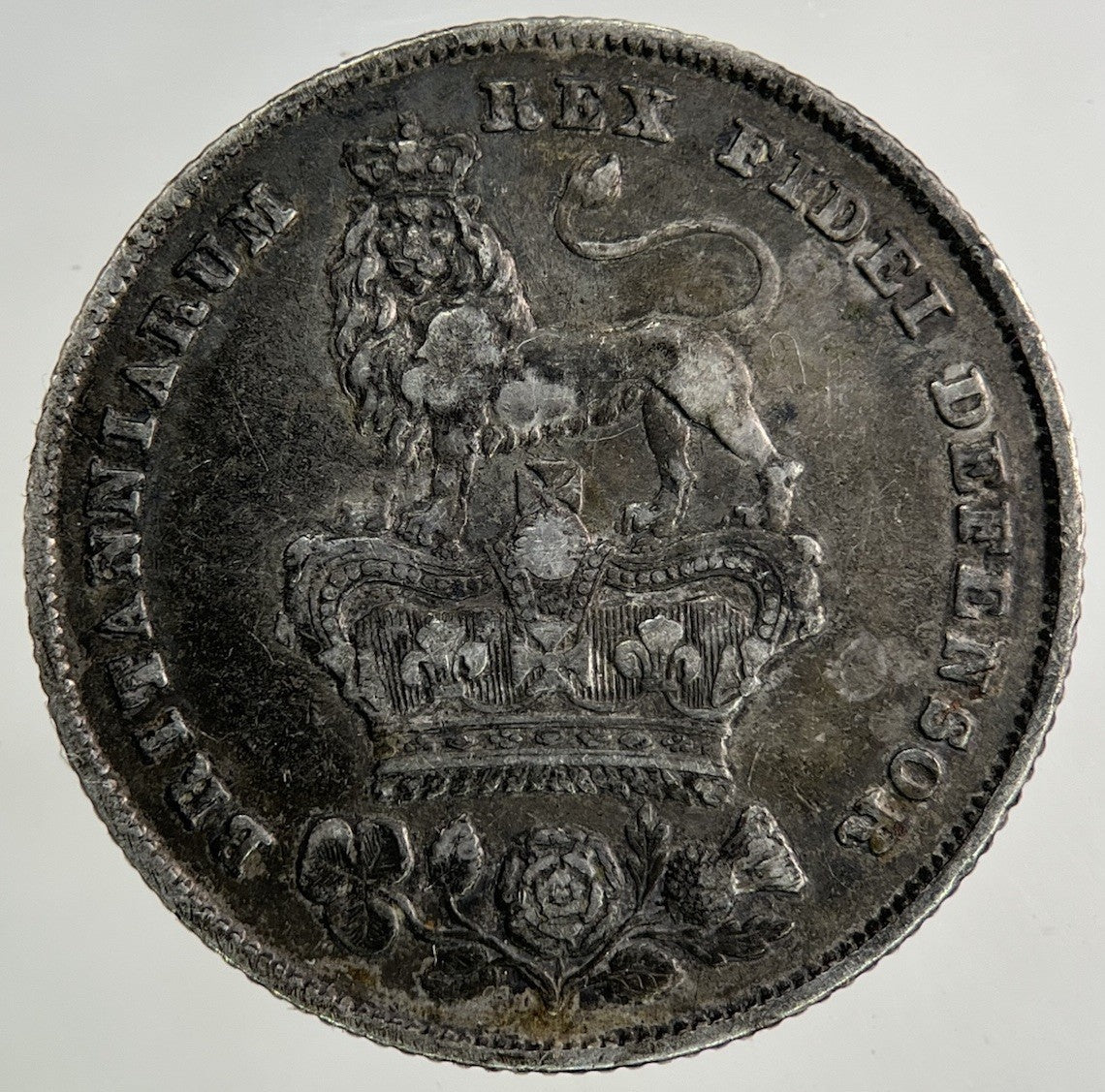 1825 George IV Shilling Silver Coin | Fine Collectable Grade
