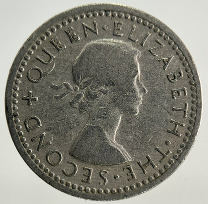 1957 Africa Rhodesia Threepence Coin | Fine Collectable Grade