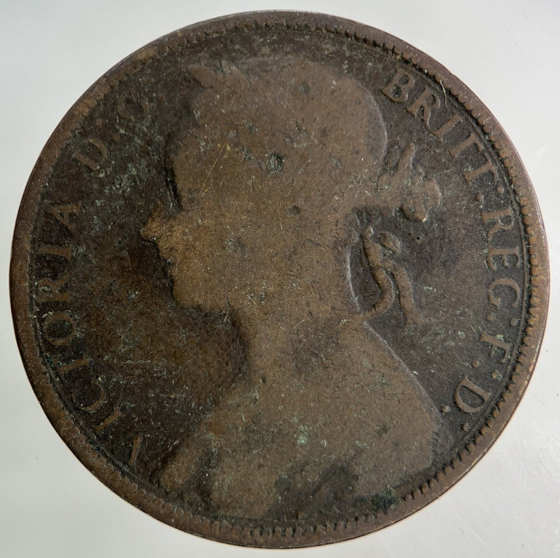 1881 - H Victoria One Penny Coin | Collectable Grade
