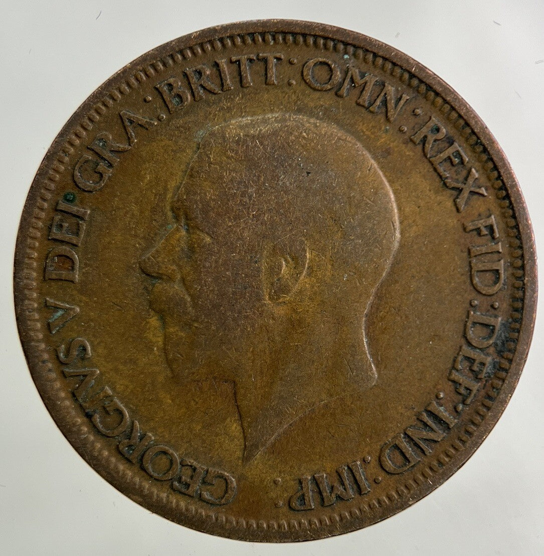 1929 George V Half - Penny Coin | Collectable Grade