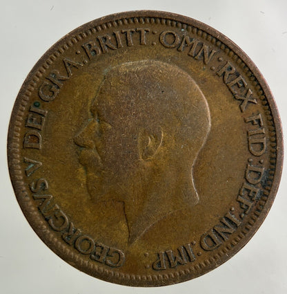 1929 George V Half - Penny Coin | Collectable Grade