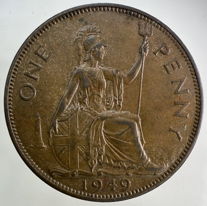 1949 George VI One Penny Coin | Very High Grade