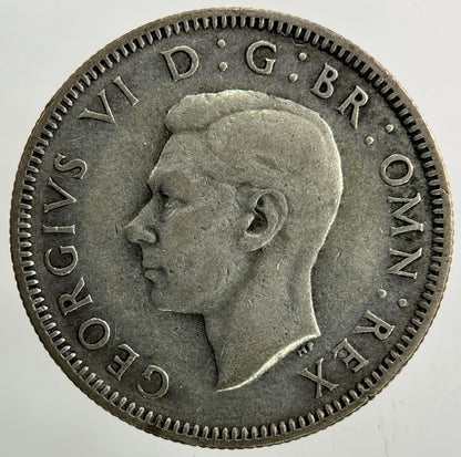 1939 George VI Shilling Silver Coin | Fine Collectable Grade