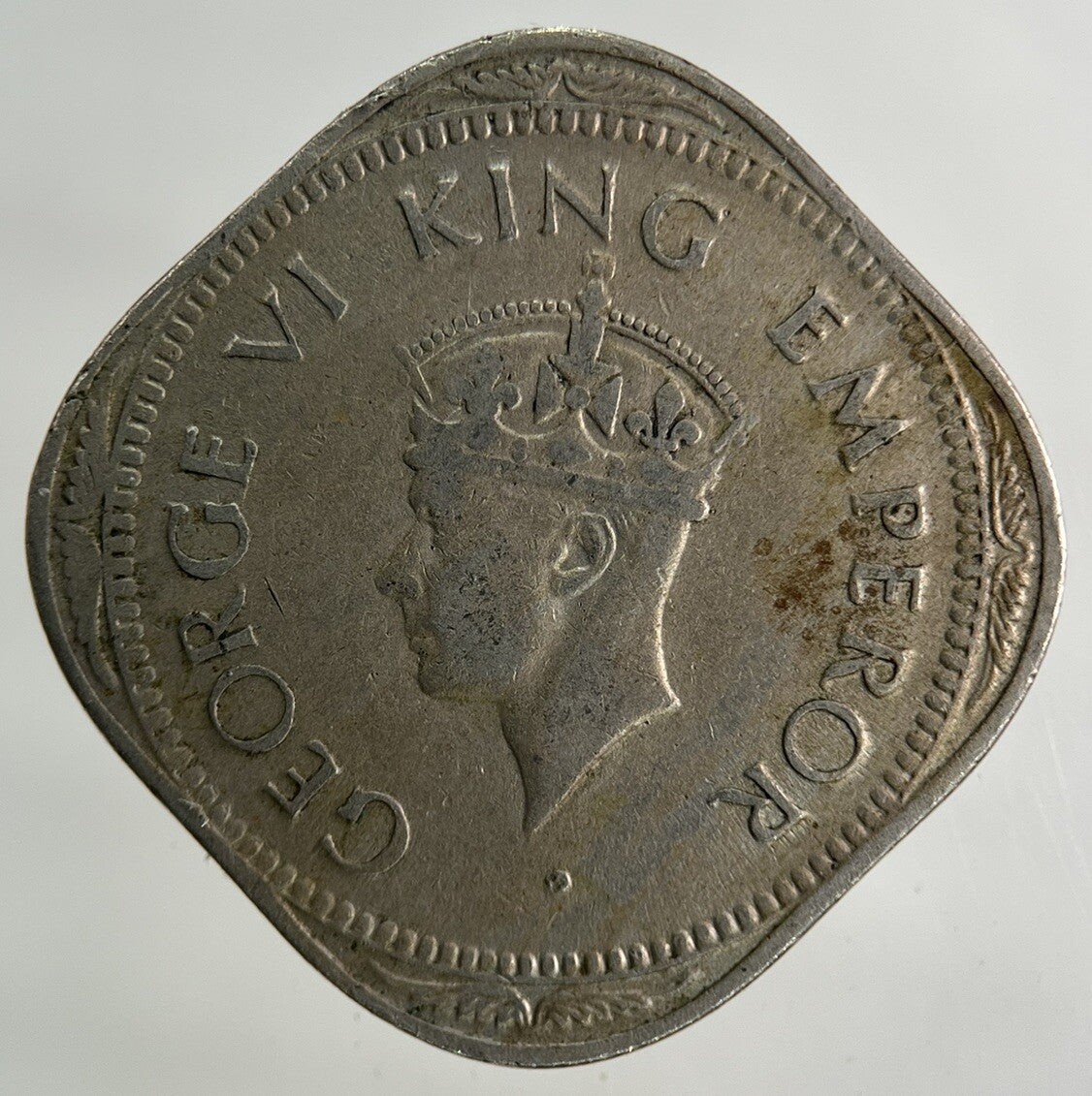 1946 India 2 Annas Coin | Fine Collectable Grade