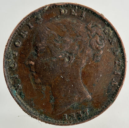 1857 Victoria Farthing Coin | Collectable Grade