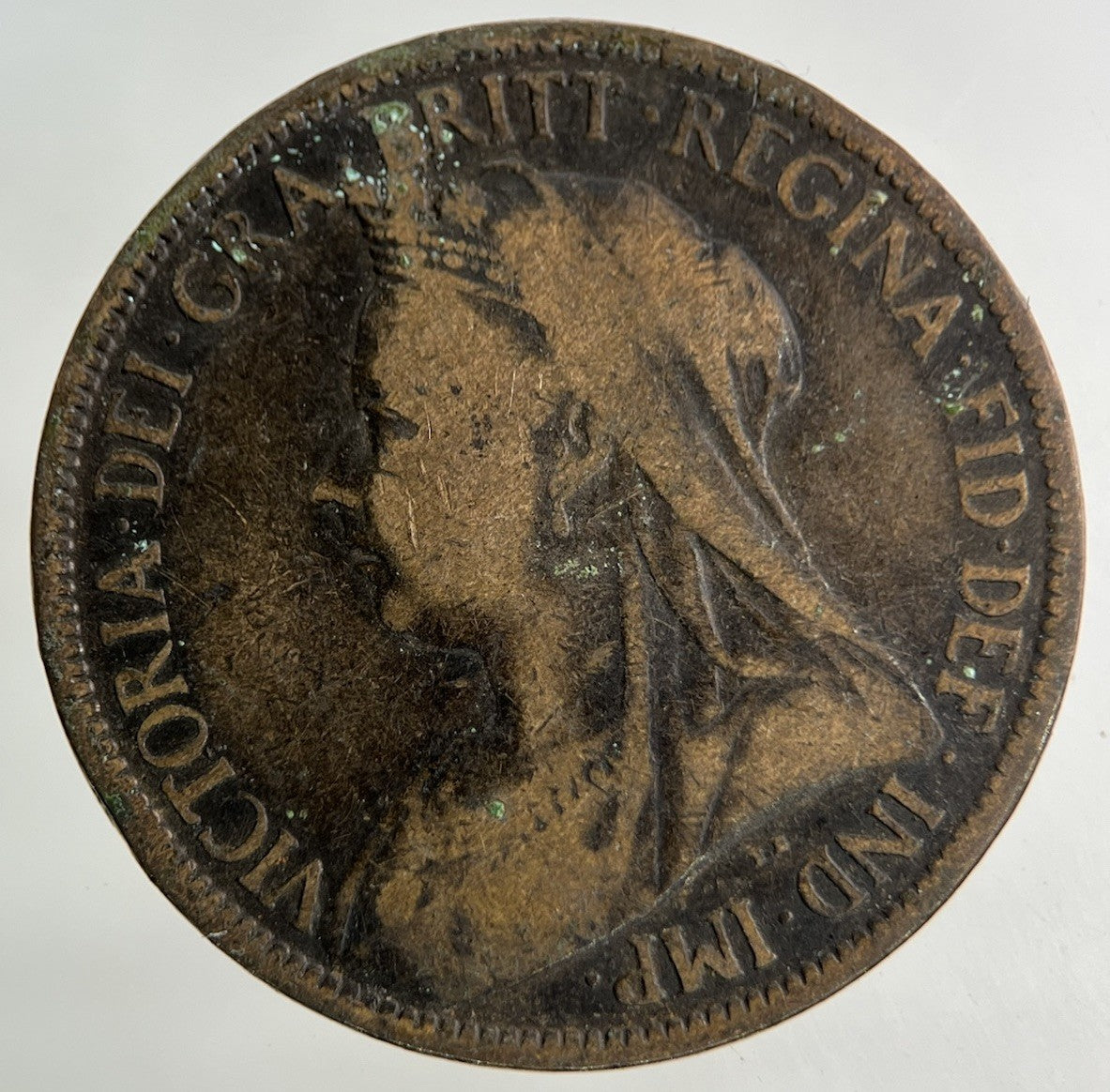 1898 Victoria Half - Penny Coin | Collectable Grade