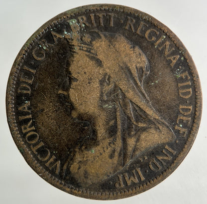 1898 Victoria Half - Penny Coin | Collectable Grade