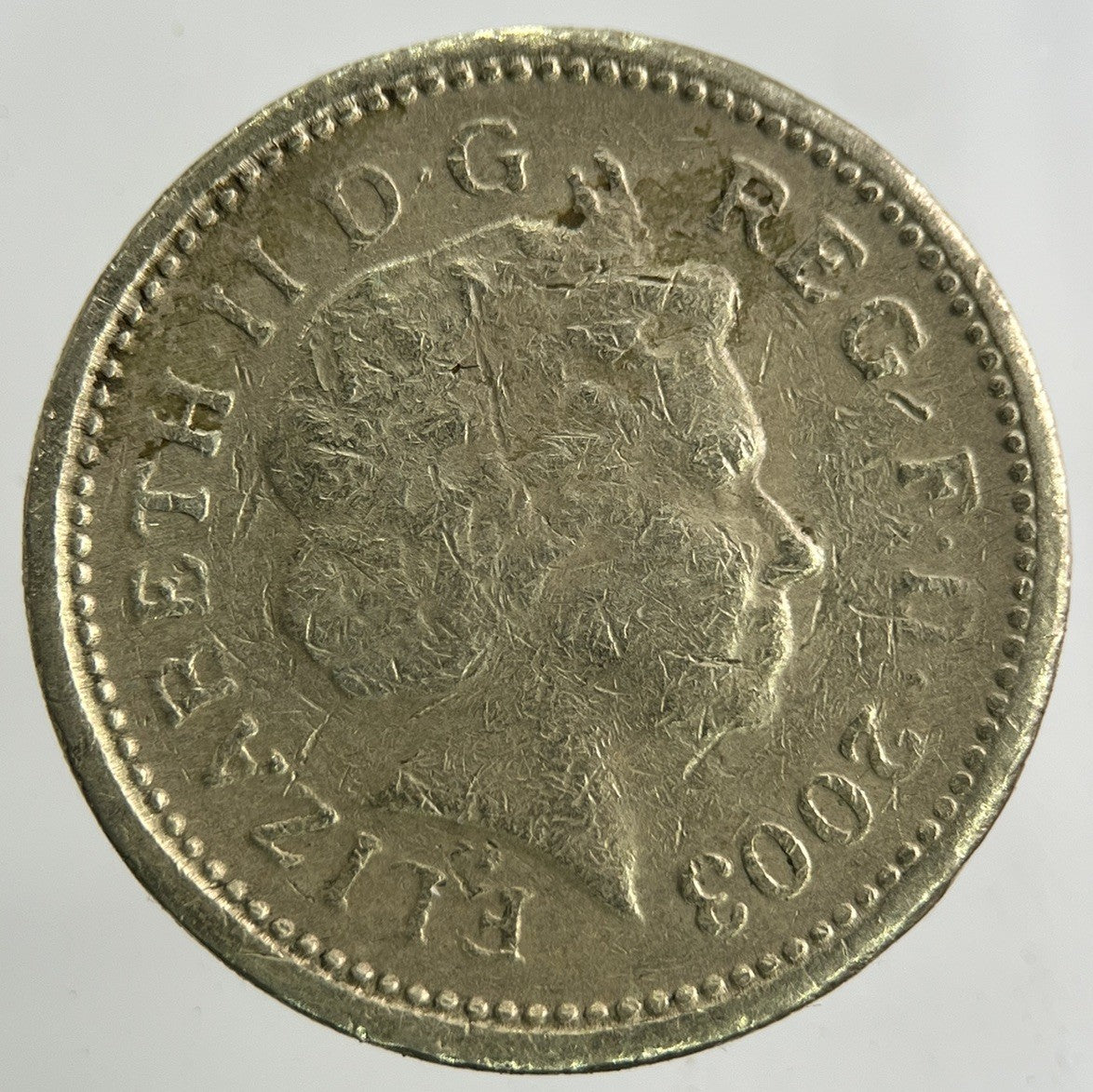 2003 Elizabeth II 2nd £1 One Pound Coin | Collectable Grade