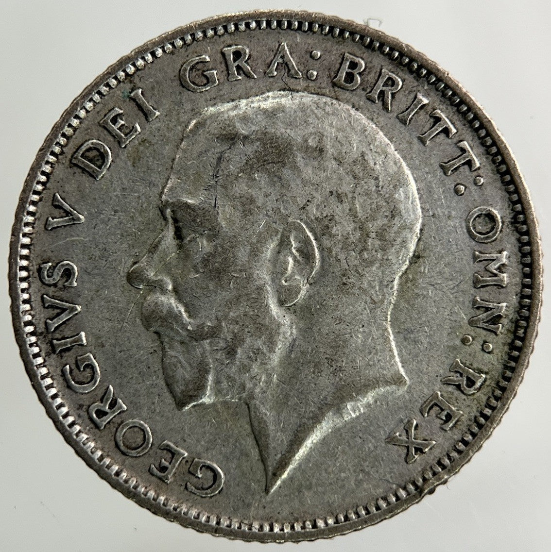 1924 George V Sixpence Silver Coin | Fine Collectable Grade