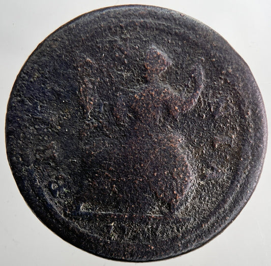 1723 George I 1st Half - Penny Coin | Collectable Grade | a6430