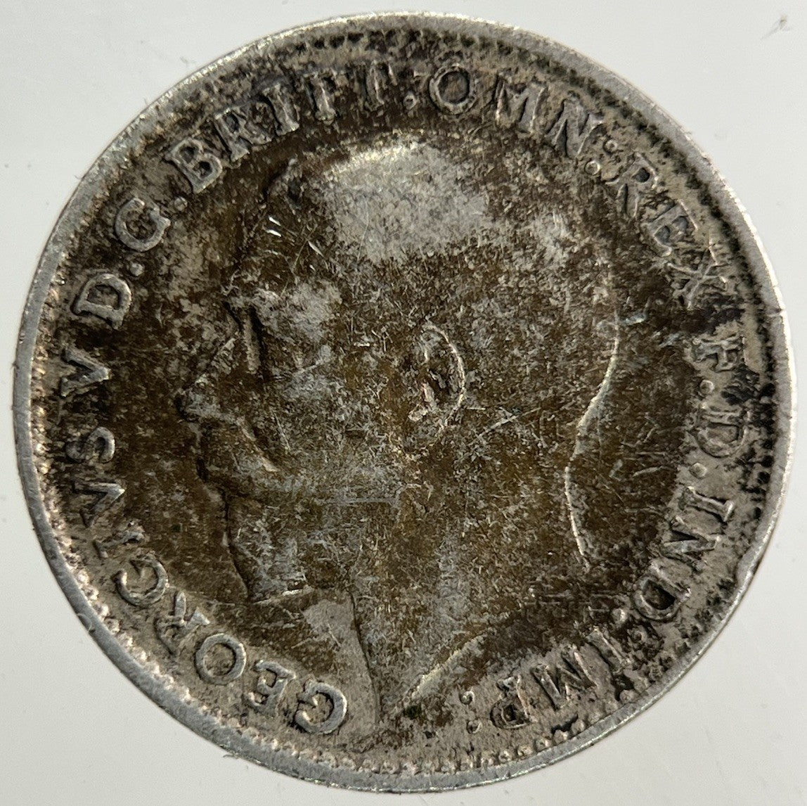 1916 George V Threepence Silver Coin | Collectable Grade