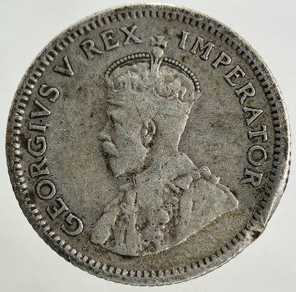 1934 South Africa Sixpence Silver Coin | Fine Collectable Grade
