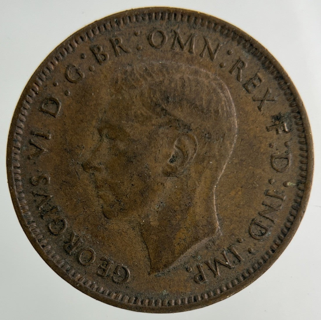 1944 George VI Wren Farthing Coin | Collectable Grade