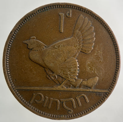 1928 Irish Ireland One Penny Coin | Collectable Grade