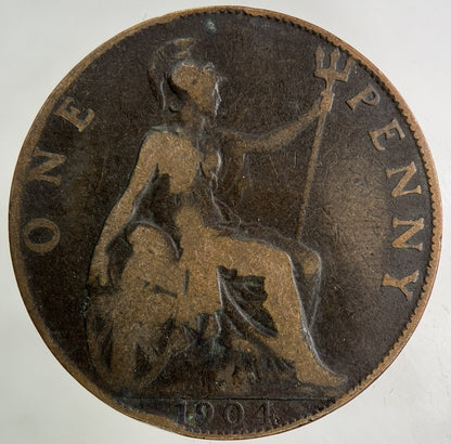 1904 Edward VII One Penny Coin | Collectable Grade