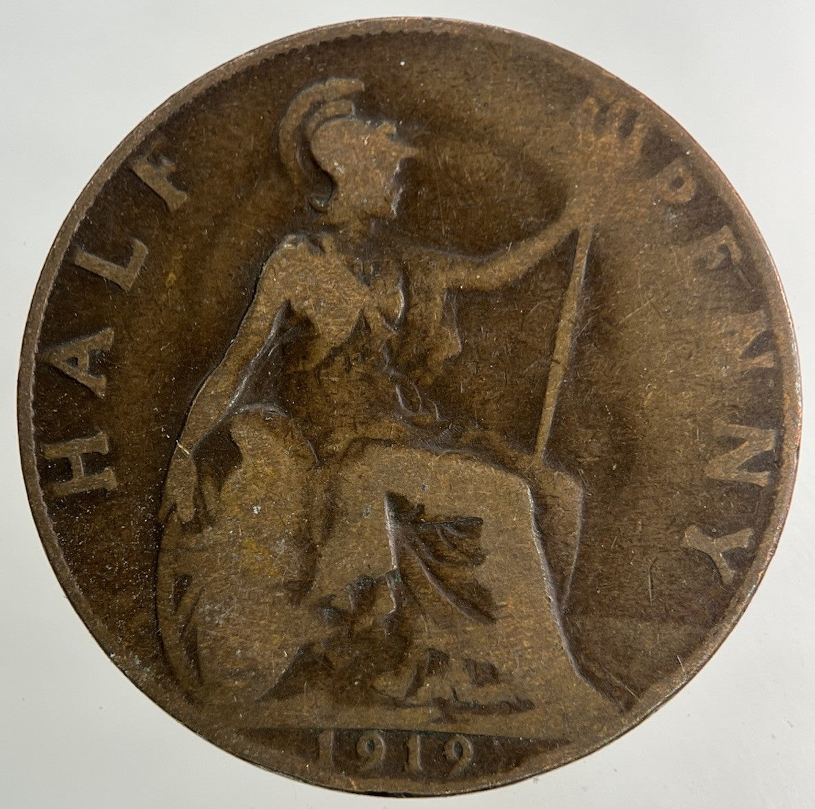 1919 George V Half - Penny Coin | Collectable Grade