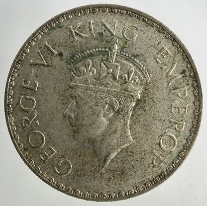 1941 India One Rupee Silver Coin | Fine Collectable Grade