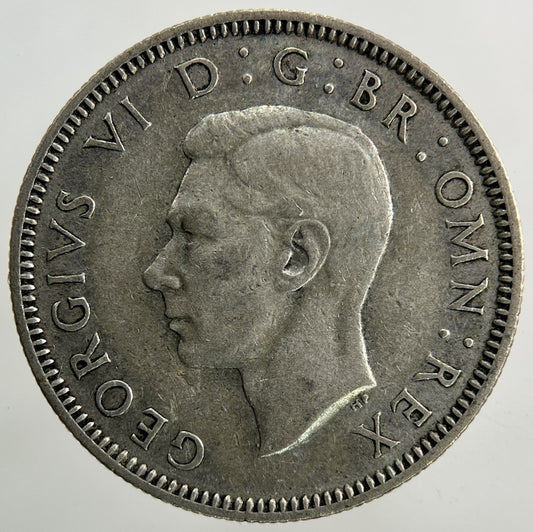 1944 George VI Shilling Silver Coin | Fine Collectable Grade