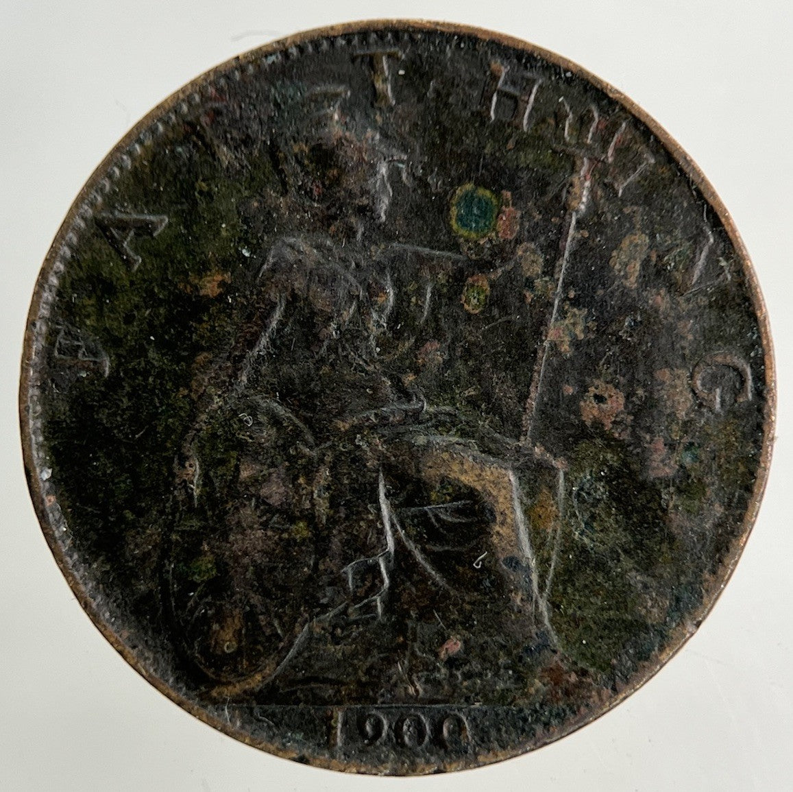 1900 Victoria Farthing Coin | Collectable Grade