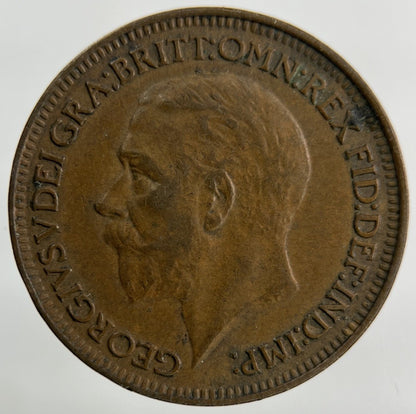 1928 George V Farthing Coin | Collectable Grade