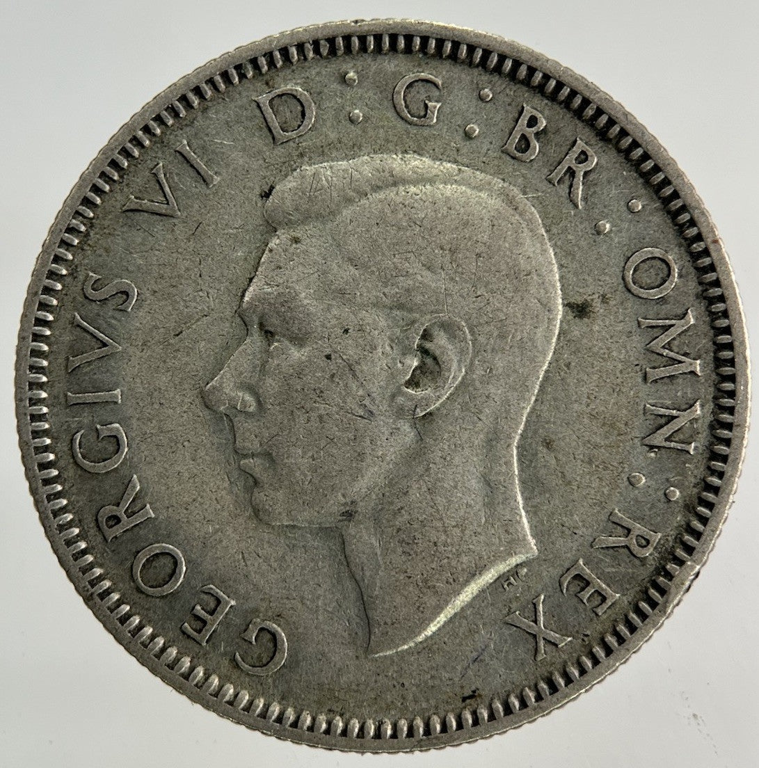 1944 George VI Shilling Silver Coin | Fine Collectable Grade