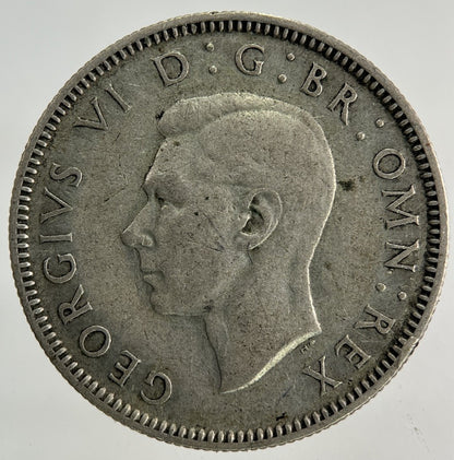 1944 George VI Shilling Silver Coin | Fine Collectable Grade