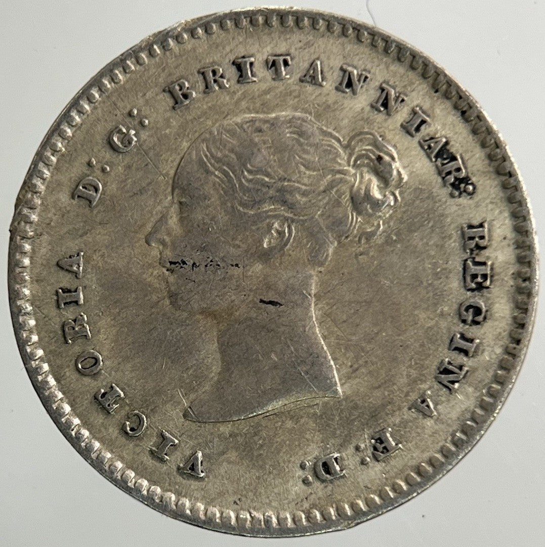 1838 Victoria Maundy Two - Pence Silver Coin | Fine Collectable Grade