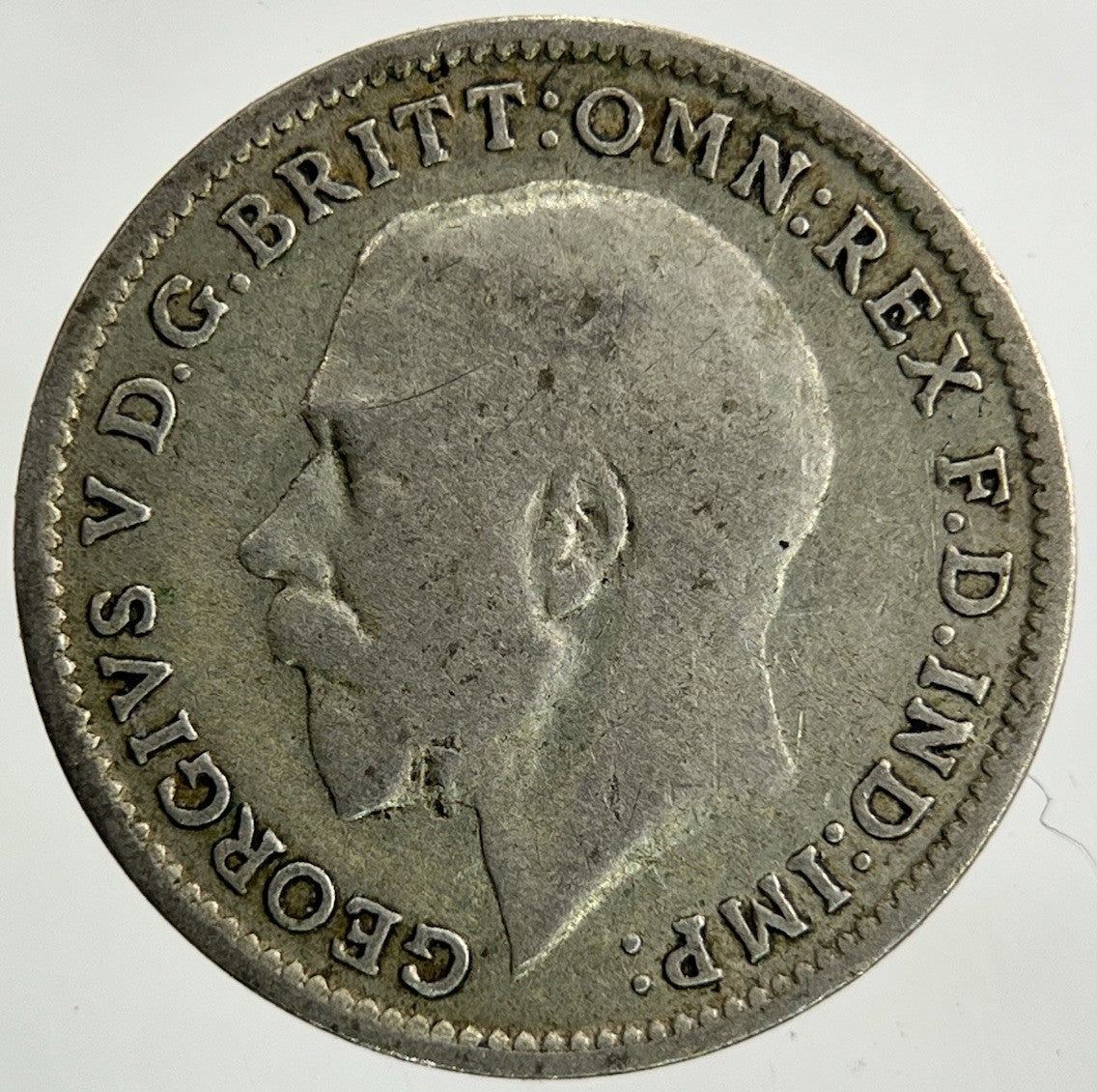 1920 George V Threepence Silver Coin | Fine Collectable Grade