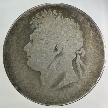 1821 George IV Half - Crown Silver Coin | Collectable Grade