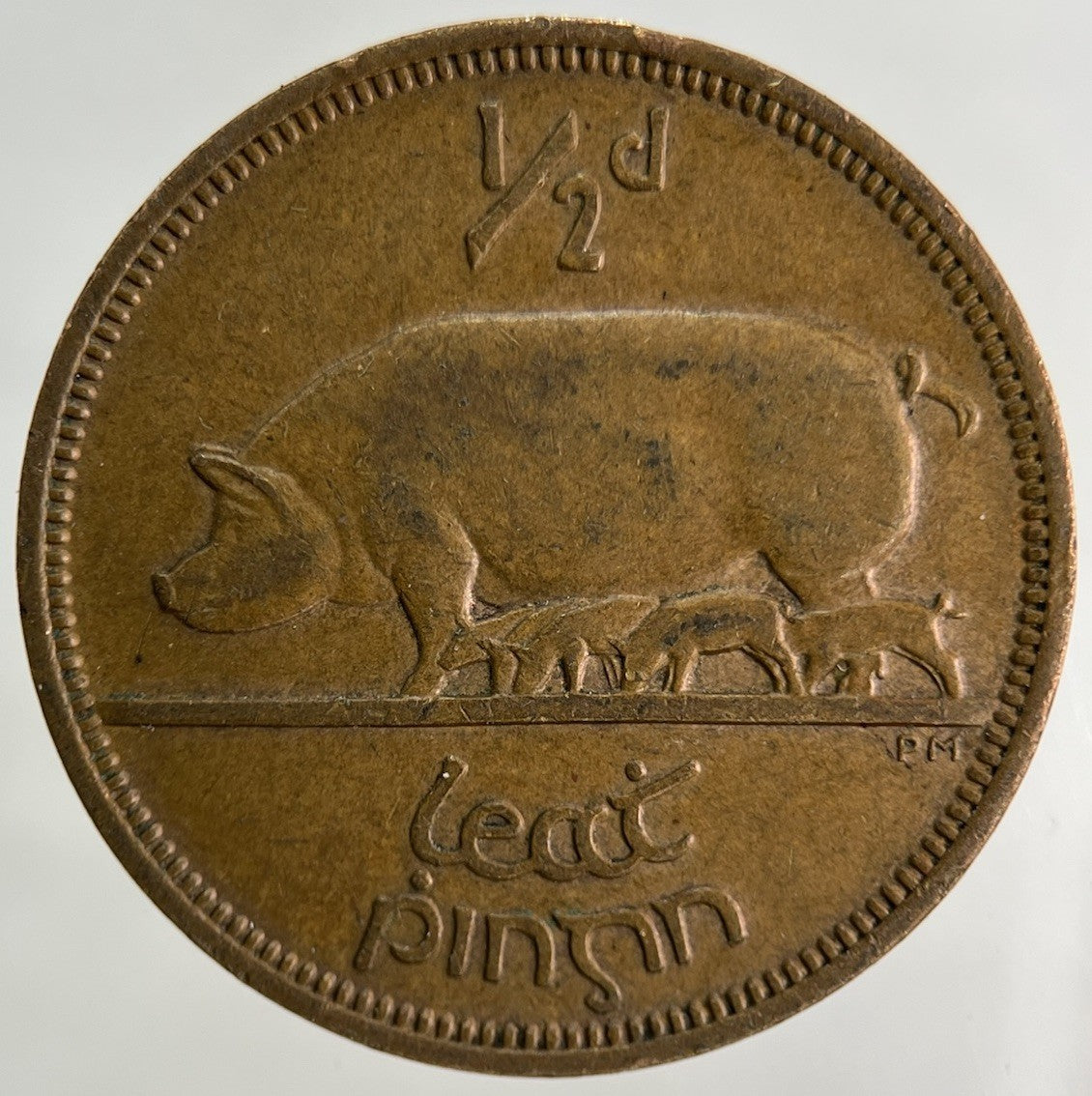 1964 Irish Half - Penny Coin | Very High Grade