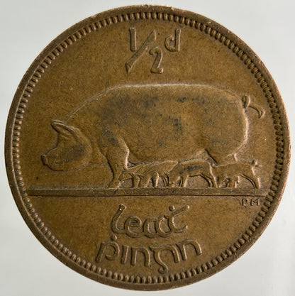 1964 Irish Half - Penny Coin | Very High Grade