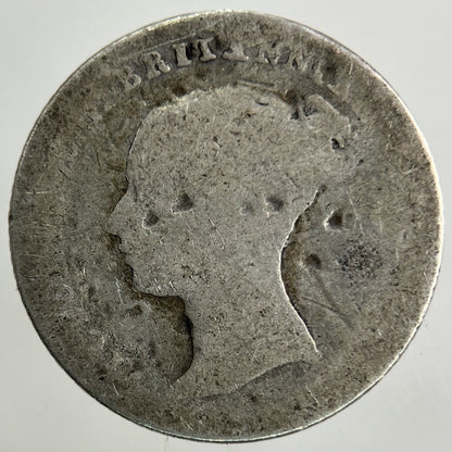 1841 Victoria Groat Four - Pence Silver Coin | Fair Grade