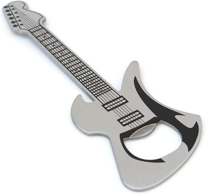 Metal Rock Electric Guitar Bottle Opener Premium Gift UK