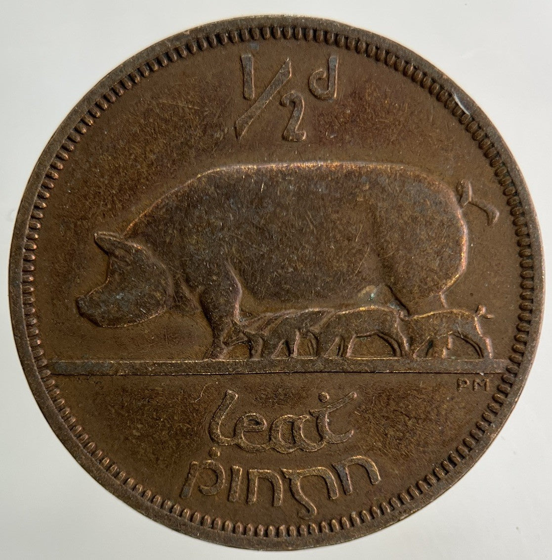 1928 Irish Half - Penny Coin | Collectable Grade
