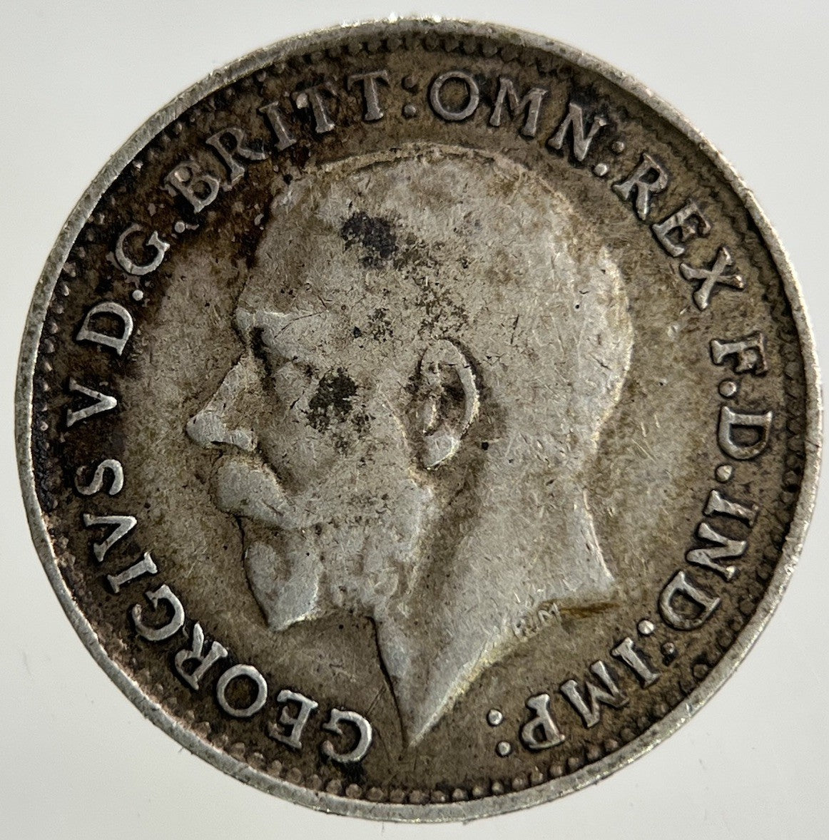1919 George V Threepence Silver Coin | Fine Collectable Grade